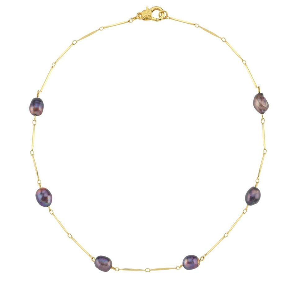 VALERİA SİYAH KOLYE