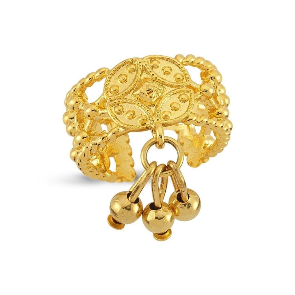 Altın Kaplama Toplu Yüzük