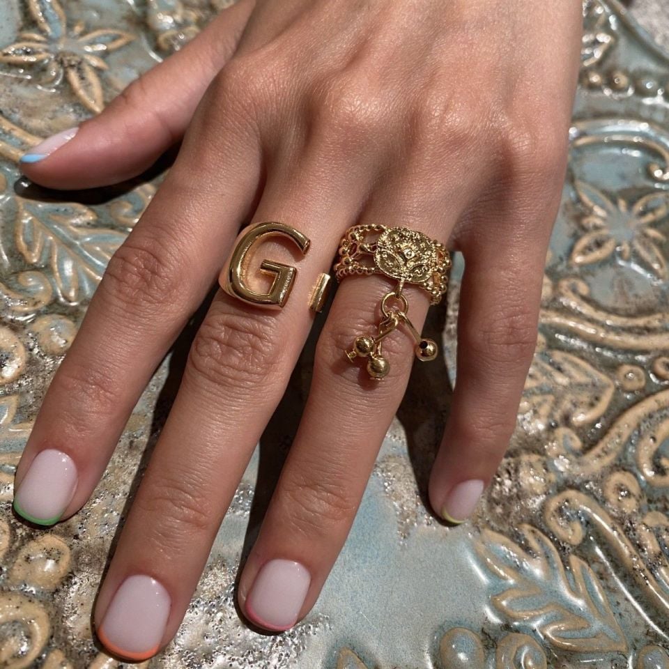 Altın Kaplama Toplu Yüzük