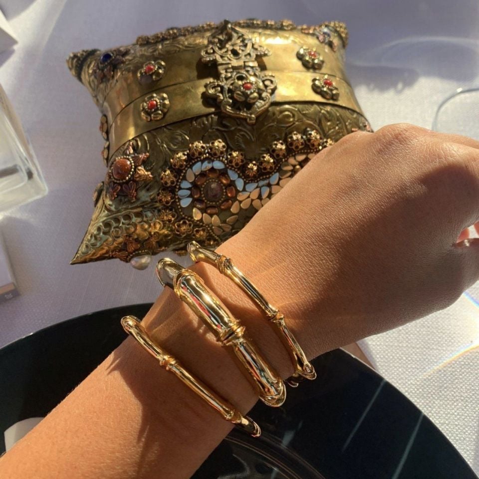 Altın Kaplama Kemik Bileklik