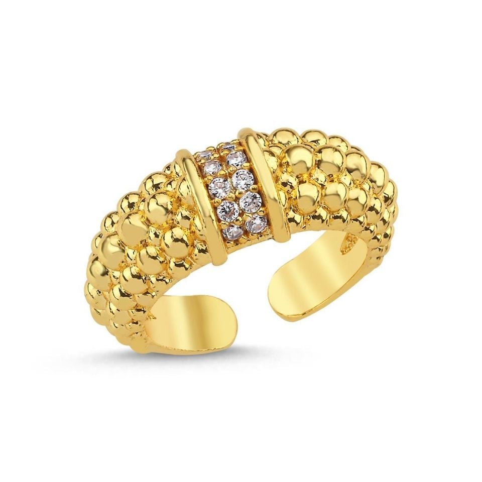 Laya Altın Kaplama Sup Yüzük