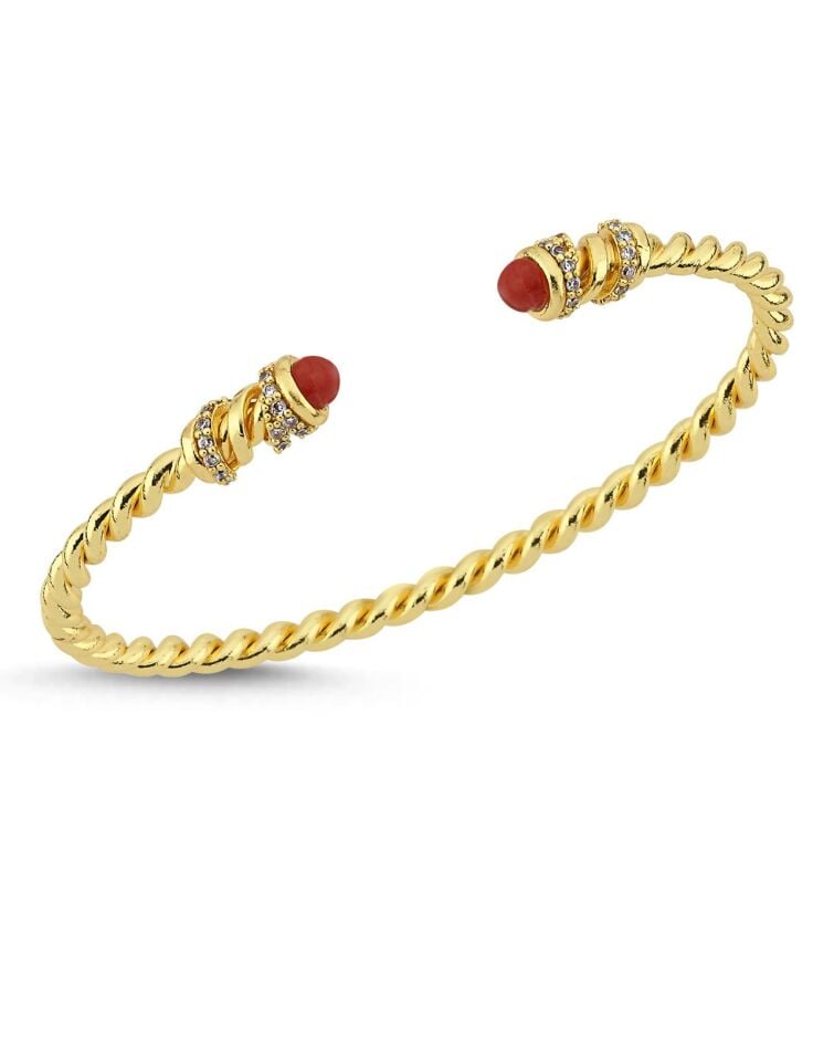 Altın Kaplama Helix Bileklik