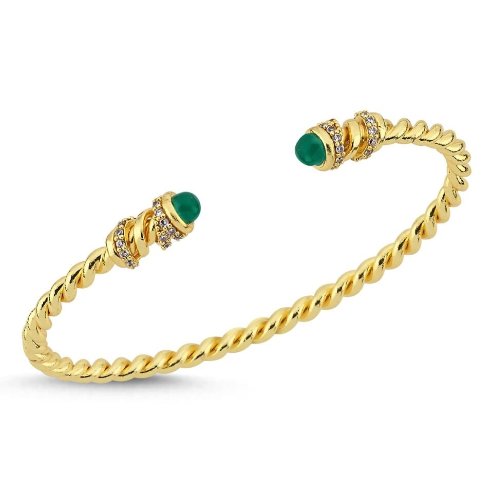 Altın Kaplama Helix Bileklik