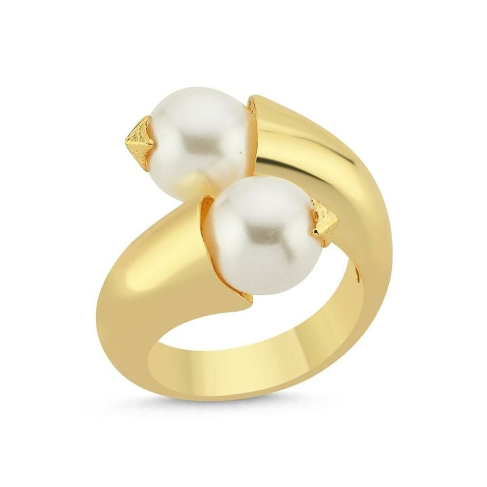 Altın Kaplama Noor Yüzük