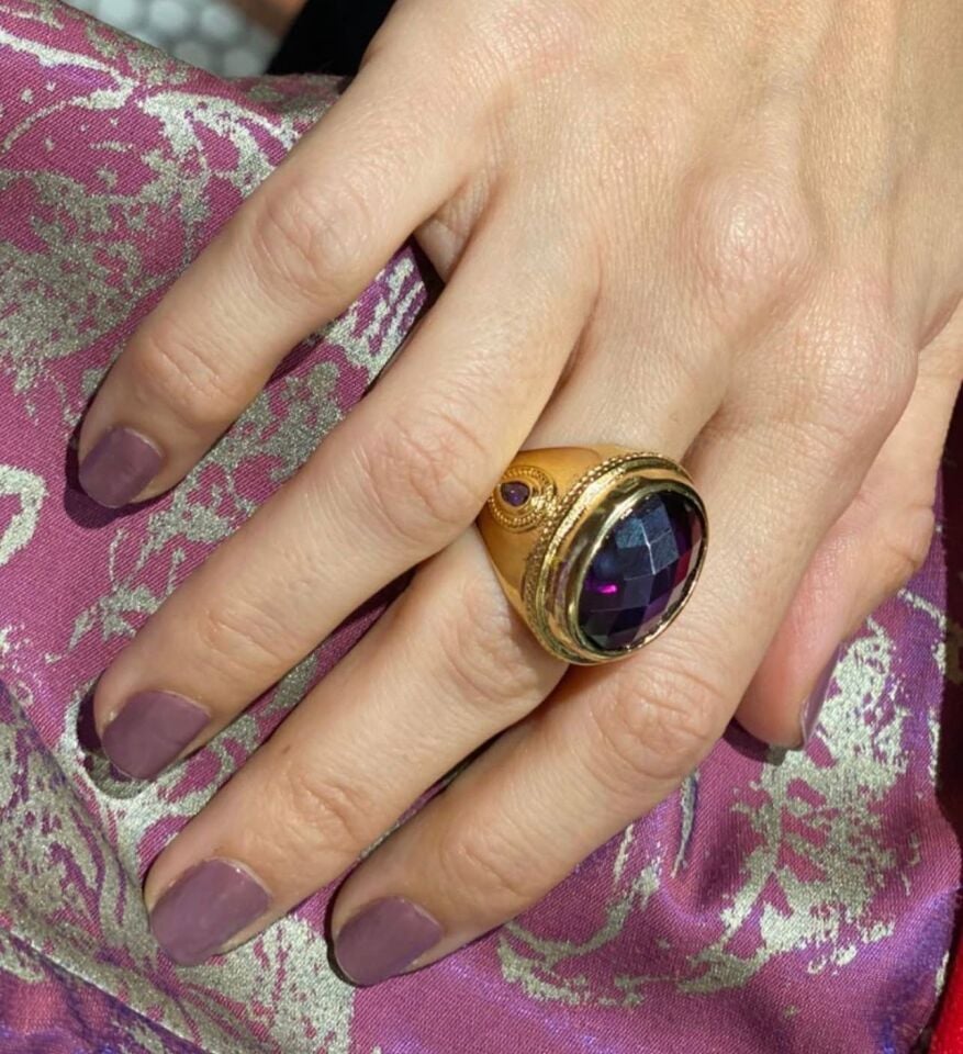 ALTIN KAPLAMA SÜREYYA YÜZÜK