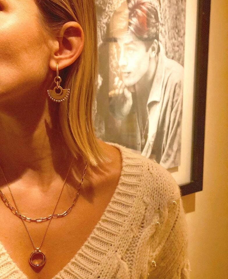 Altın Kaplama Afrikalı Küpe