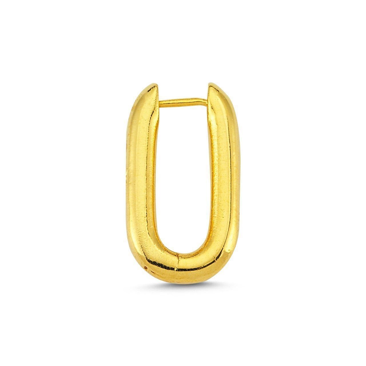 Altın Kaplama Tek Küpe