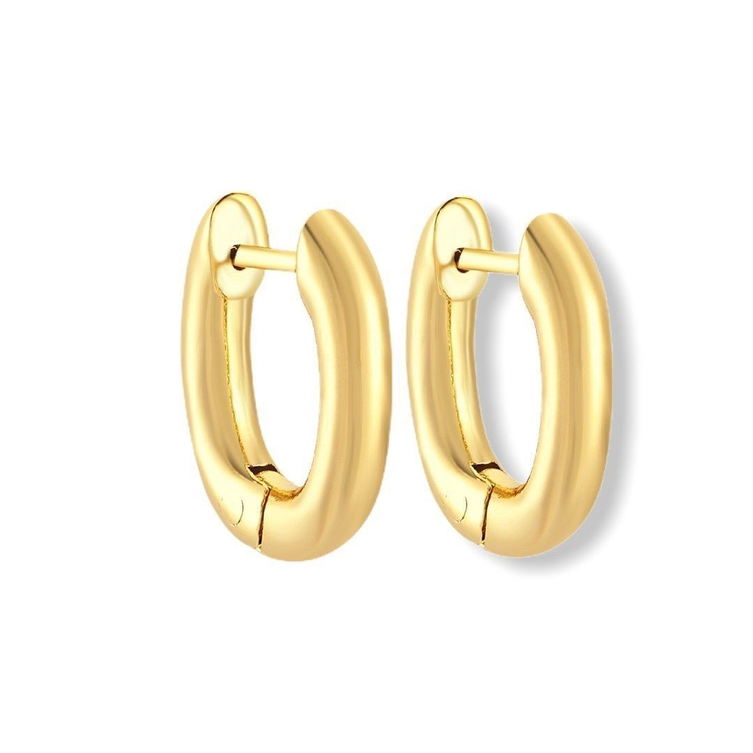 Basic Altın Kaplama Küpe